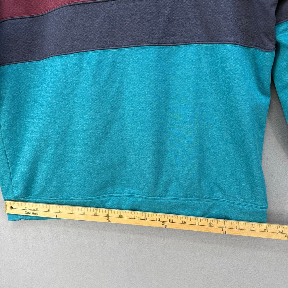 Cotopaxi Crew Neck Sweatshirt Men's L Teal Maroon Long Sleeve Athleisure EUC - Picture 10 of 10